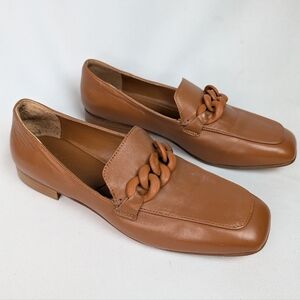 Canto de Ricci Firenze Leather Loafers Italy Chain